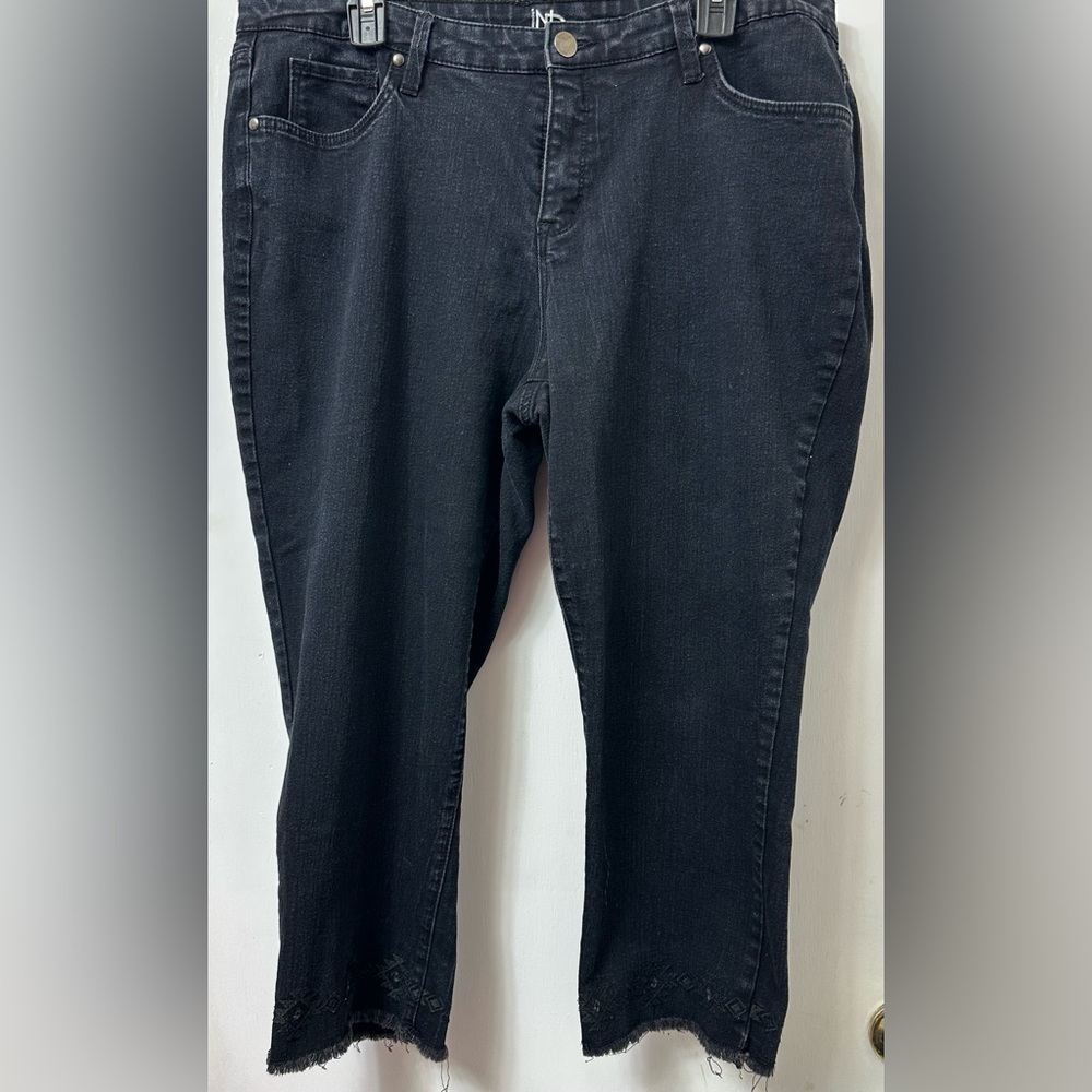 New Directions Dark Straight Leg Women's Jeans